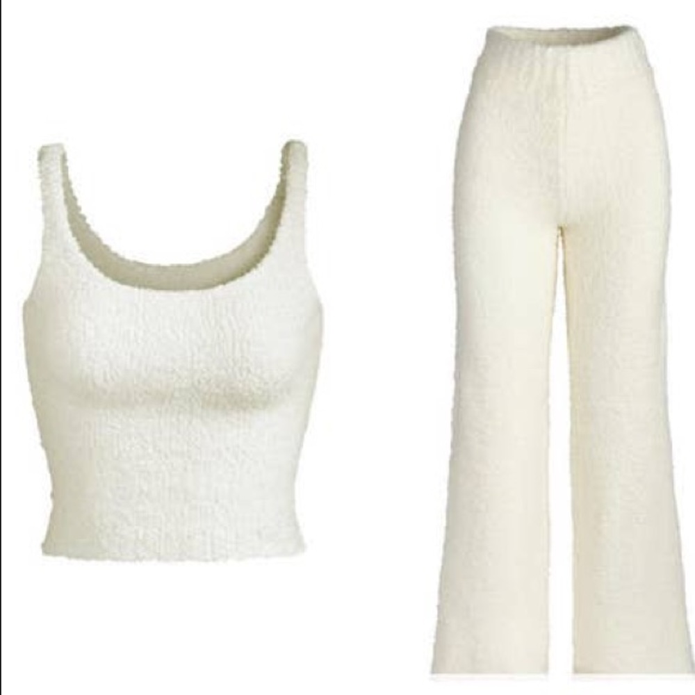 SKIMS NWT COZY SET IN BONE 💋♥️